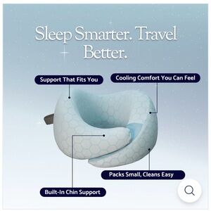 Cooling Comfort Travel Pillow